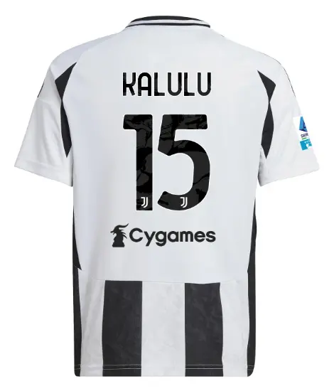FC Juventus Turin Shop – Buy juventus home jersey 202425 – kids – 15 – kalulu – serie a pack Jerseys & Accessories Online
