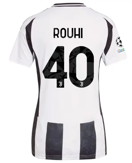 FC Juventus Turin Shop – Buy juventus home jersey 202425 – women – 40 – rouhi – champions league pack Jerseys & Accessories Online