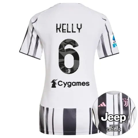 FC Juventus Turin Shop – Buy juventus home jersey 202526 – women – serie a pack – 2526 – 6 – kelly Jerseys & Accessories Online