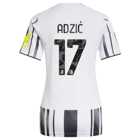 FC Juventus Turin Shop – Buy juventus home jersey 202526 – women – sleeve sponsor whitebit – 17 – adziĆ Jerseys & Accessories Online