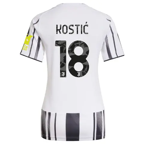 FC Juventus Turin Shop – Buy juventus home jersey 202526 – women – sleeve sponsor whitebit – 18 – kostiĆ Jerseys & Accessories Online