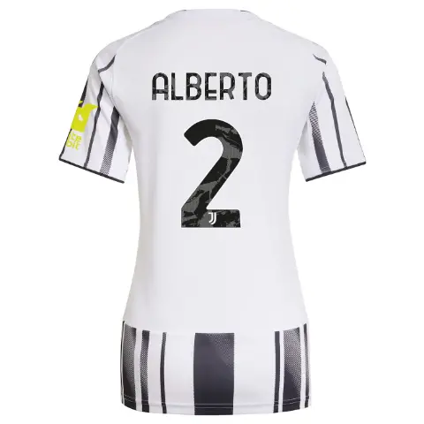 FC Juventus Turin Shop – Buy juventus home jersey 202526 – women – sleeve sponsor whitebit – 2 – alberto Jerseys & Accessories Online