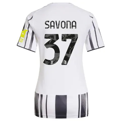 FC Juventus Turin Shop – Buy juventus home jersey 202526 – women – sleeve sponsor whitebit – 37 – savona Jerseys & Accessories Online