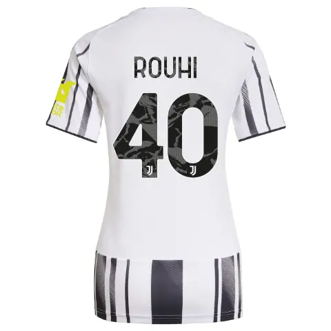 FC Juventus Turin Shop – Buy juventus home jersey 202526 – women – sleeve sponsor whitebit – 40 – rouhi Jerseys & Accessories Online
