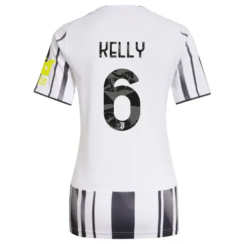 FC Juventus Turin Shop – Buy juventus home jersey 202526 – women – sleeve sponsor whitebit – 6 – kelly Jerseys & Accessories Online