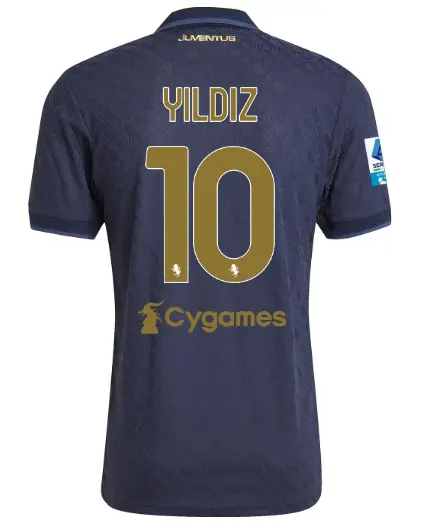 FC Juventus Turin Shop – Buy juventus third authentic jersey 202425 – 10 – yildiz – serie a pack Jerseys & Accessories Online