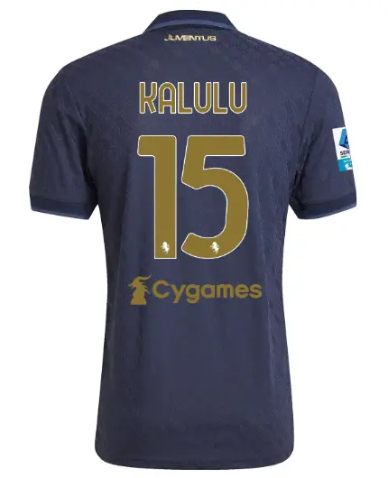 FC Juventus Turin Shop – Buy juventus third authentic jersey 202425 – 15 – kalulu – serie a pack Jerseys & Accessories Online