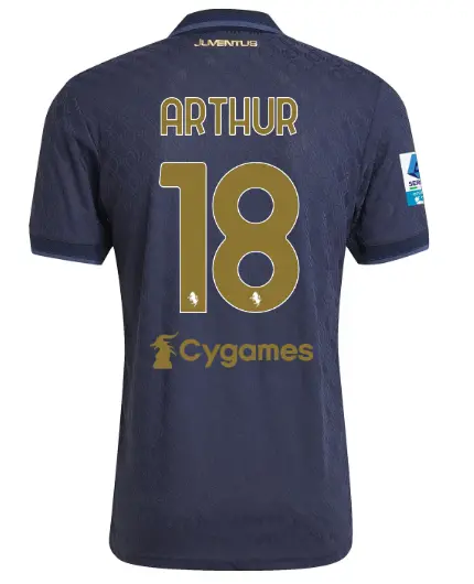 FC Juventus Turin Shop – Buy juventus third authentic jersey 202425 – 18 – arthur – serie a pack Jerseys & Accessories Online