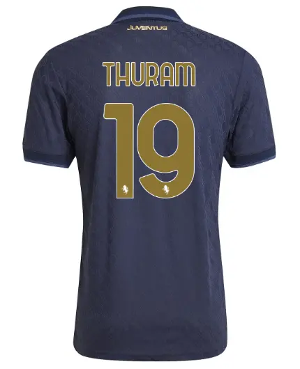 FC Juventus Turin Shop – Buy juventus third authentic jersey 202425 – 19 – thuram Jerseys & Accessories Online