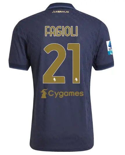 FC Juventus Turin Shop – Buy juventus third authentic jersey 202425 – 21 – fagioli – serie a pack Jerseys & Accessories Online