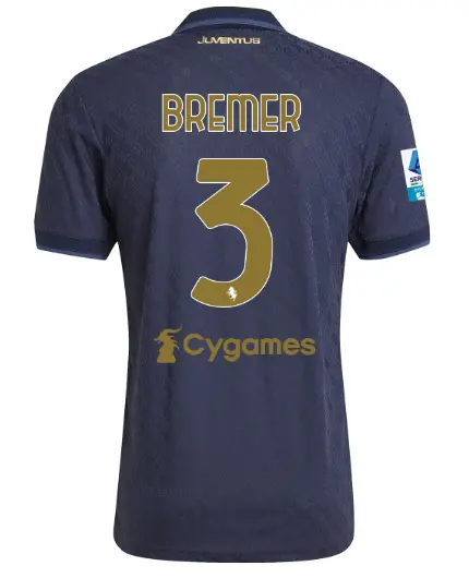 FC Juventus Turin Shop – Buy juventus third authentic jersey 202425 – 3 – bremer – serie a pack Jerseys & Accessories Online