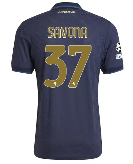 FC Juventus Turin Shop – Buy juventus third authentic jersey 202425 – 37 – savona – champions league pack Jerseys & Accessories Online