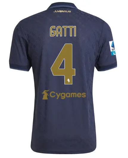 FC Juventus Turin Shop – Buy juventus third authentic jersey 202425 – 4 – gatti – serie a pack Jerseys & Accessories Online
