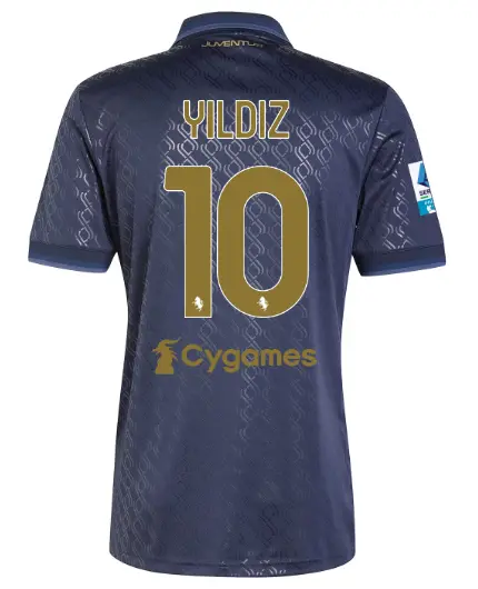 FC Juventus Turin Shop – Buy juventus third jersey 202425 – 10 – yildiz – serie a pack Jerseys & Accessories Online