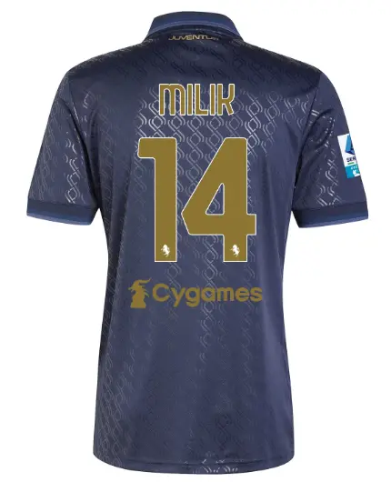 FC Juventus Turin Shop – Buy juventus third jersey 202425 – 14 – milik – serie a pack Jerseys & Accessories Online