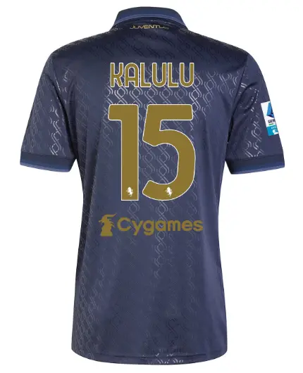 FC Juventus Turin Shop – Buy juventus third jersey 202425 – 15 – kalulu – serie a pack Jerseys & Accessories Online