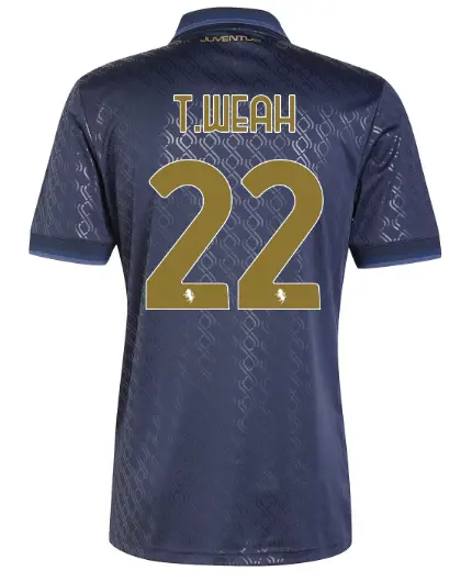 FC Juventus Turin Shop – Buy juventus third jersey 202425 – 22 – t.weah Jerseys & Accessories Online