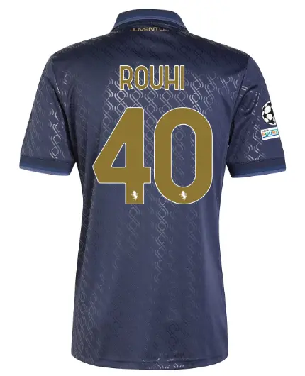 FC Juventus Turin Shop – Buy juventus third jersey 202425 – 40 – rouhi – champions league pack Jerseys & Accessories Online