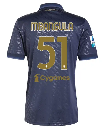FC Juventus Turin Shop – Buy juventus third jersey 202425 – 51 – mbangula – serie a pack Jerseys & Accessories Online