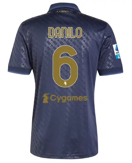 FC Juventus Turin Shop – Buy juventus third jersey 202425 – 6 – danilo – serie a pack Jerseys & Accessories Online