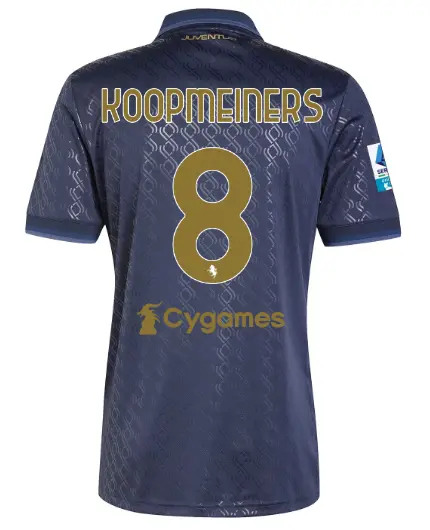 FC Juventus Turin Shop – Buy juventus third jersey 202425 – 8 – koopmeiners – serie a pack Jerseys & Accessories Online