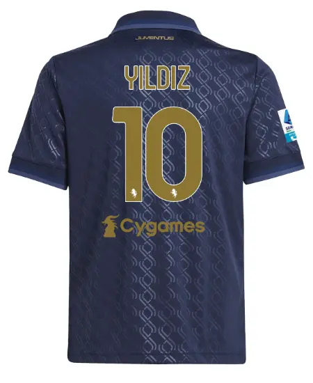 FC Juventus Turin Shop – Buy juventus third jersey 202425 – kids – 10 – yildiz – serie a pack Jerseys & Accessories Online