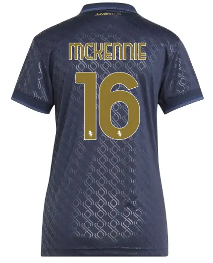 FC Juventus Turin Shop – Buy juventus third jersey 202425 – women – 16 – mckennie Jerseys & Accessories Online