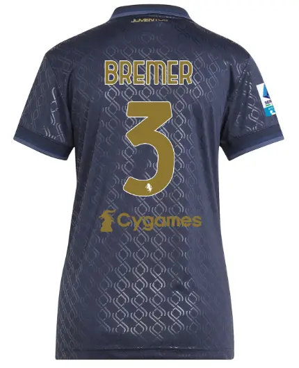 FC Juventus Turin Shop – Buy juventus third jersey 202425 – women – 3 – bremer – serie a pack Jerseys & Accessories Online