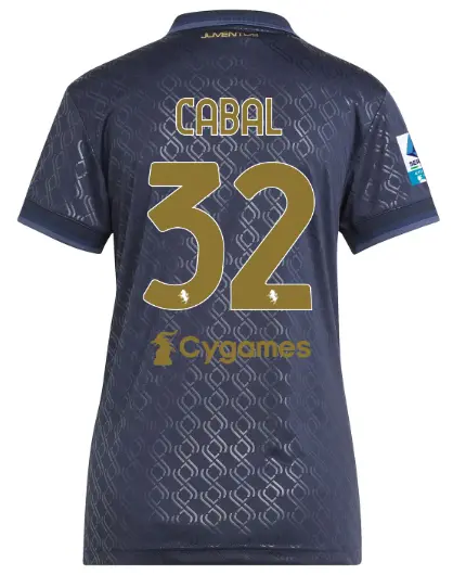 FC Juventus Turin Shop – Buy juventus third jersey 202425 – women – 32 – cabal – serie a pack Jerseys & Accessories Online