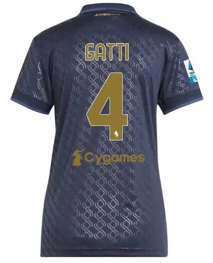 FC Juventus Turin Shop – Buy juventus third jersey 202425 – women – 4 – gatti – serie a pack Jerseys & Accessories Online