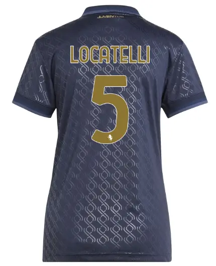 FC Juventus Turin Shop – Buy juventus third jersey 202425 – women – 5 – locatelli Jerseys & Accessories Online