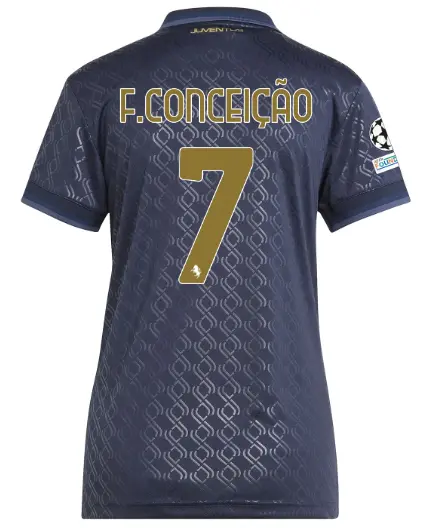 FC Juventus Turin Shop – Buy juventus third jersey 202425 – women – 7 – f.conceiÇÃo – champions league pack Jerseys & Accessories Online